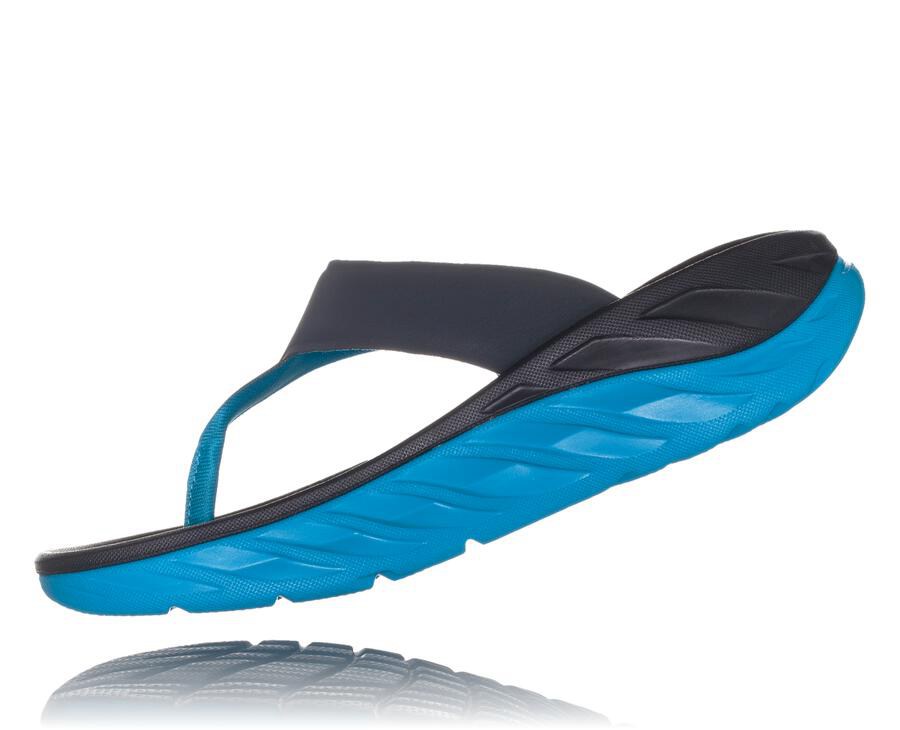 Hoka One One Sandaler Dame - Ora Porno Flip - Mørkeblå - 157980RNL